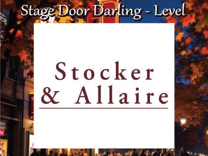 Stocker and Allaire - 2026 Autumn on Broadway Sponsor